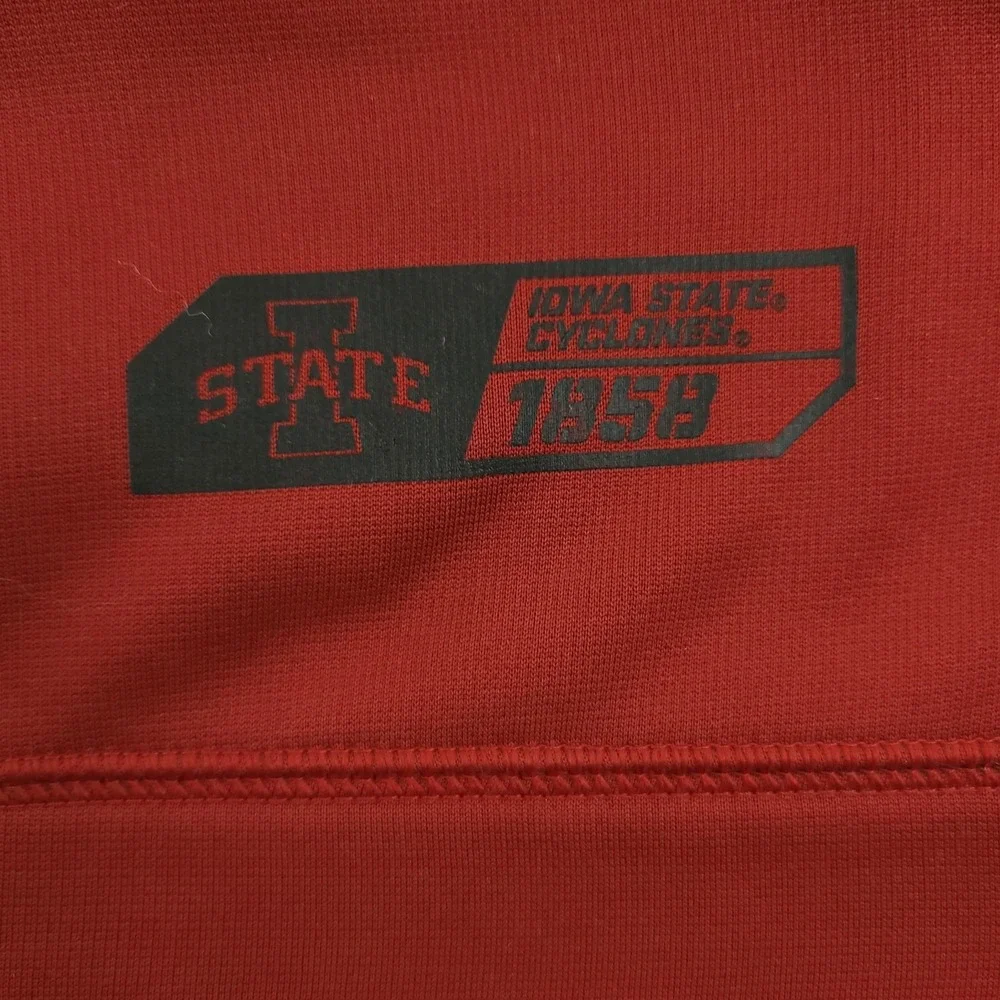 Nike Therma Fit Iowa State Cyclones Sweatshirt Mens XL Red NCAA Basketball